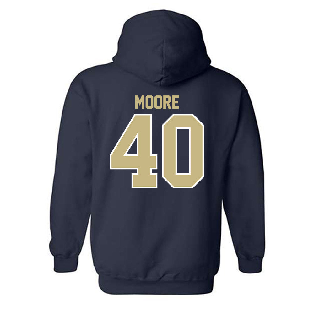 Akron - NCAA Baseball : David Moore - Classic Shersey Hooded Sweatshirt Style001 T-Shirts, Hoodie (Image 2)