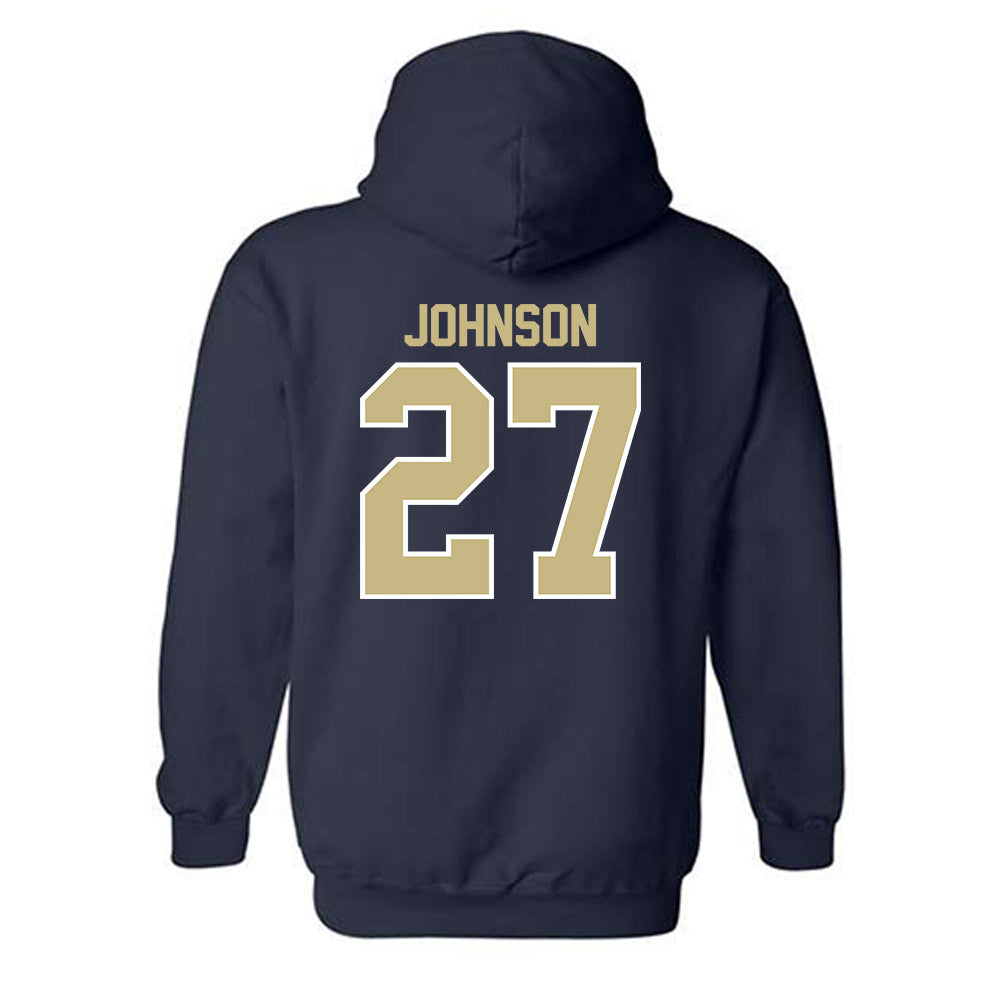 Akron - NCAA Football : Keyveon Johnson - Classic Shersey Hooded Sweatshirt Style003 T-Shirts, Hoodie (Image 2)
