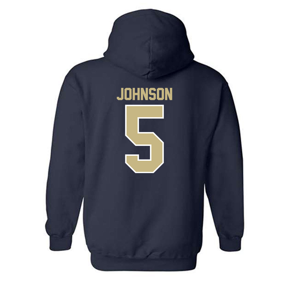 Akron - NCAA Men's Basketball : Tavari Johnson - Classic Shersey Hooded Sweatshirt Style001 T-Shirts, Hoodie (Image 2)