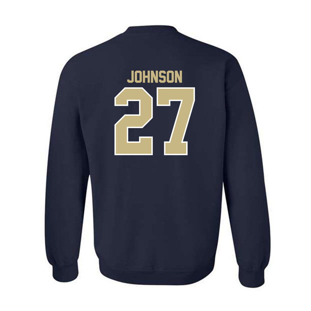Akron - NCAA Football : Keyveon Johnson - Classic Shersey Crewneck Sweatshirt T-Shirts, Hoodie | CoreVibeTees.com (Image 2)