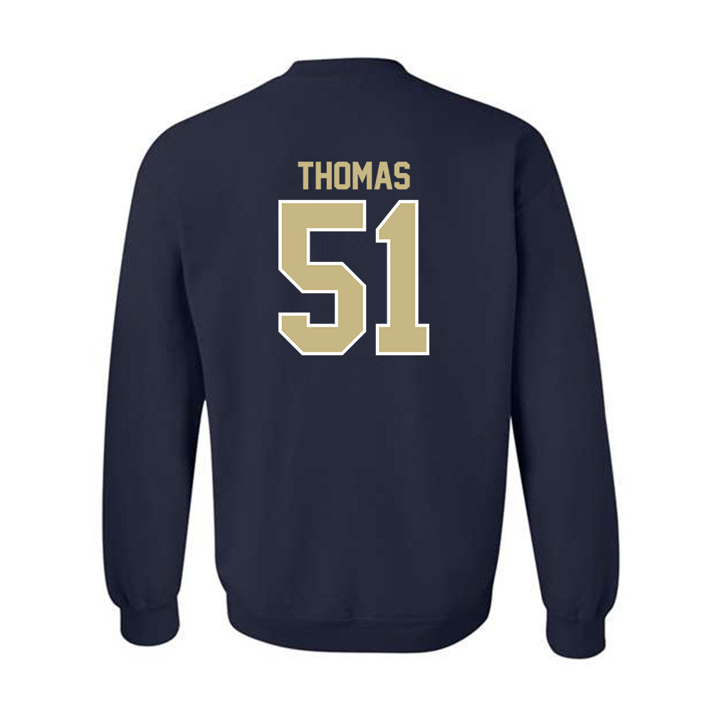 Akron - NCAA Football : DQ Thomas - Classic Shersey Crewneck Sweatshirt Style001 T-Shirts, Hoodie (Image 2)