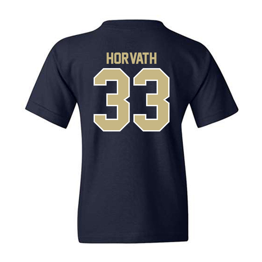 Akron - NCAA Baseball : Andrew Horvath - Classic Shersey Youth T-Shirt Hoodie, Sweatshirt | CoreVibeTees.com (Image 2)