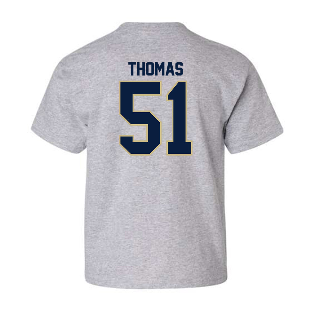 Akron - NCAA Football : DQ Thomas - Classic Fashion Shersey Youth T-Shirt Hoodie, Sweatshirt | CoreVibeTees.com (Image 2)