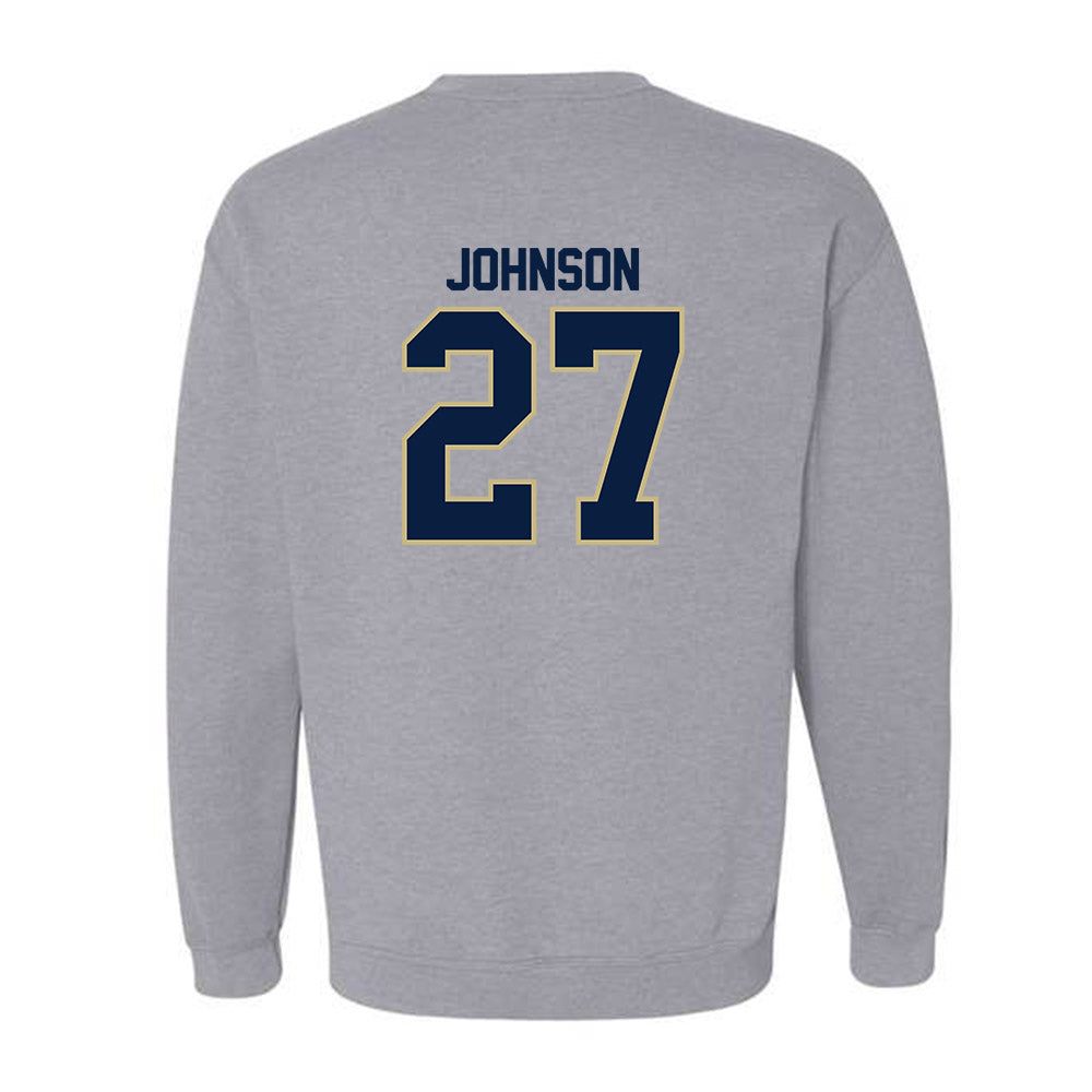 Akron - NCAA Football : Keyveon Johnson - Classic Fashion Shersey Crewneck Sweatshirt T-Shirts, Hoodie (Image 2)