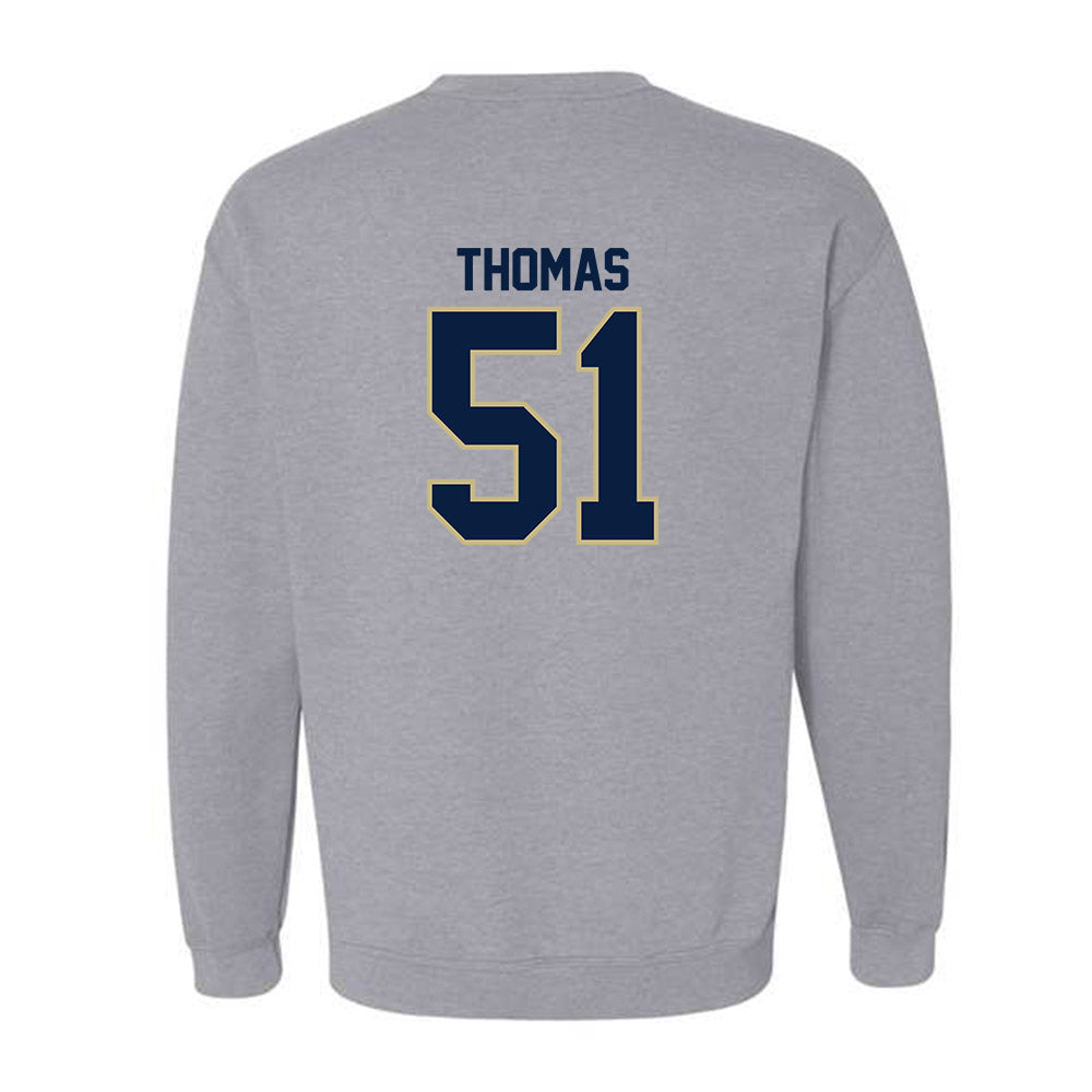 Akron - NCAA Football : DQ Thomas - Classic Fashion Shersey Crewneck Sweatshirt Style001 T-Shirts, Hoodie (Image 2)