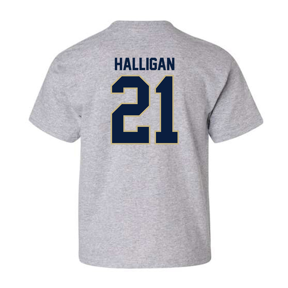 Akron - NCAA Men's Basketball : Zachary Halligan - Youth T-Shirt Hoodie, Sweatshirt | CoreVibeTees.com (Image 2)