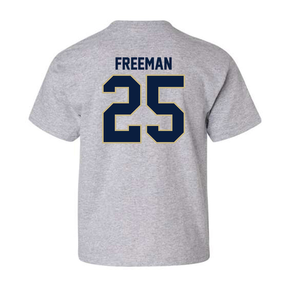 Akron - NCAA Men's Basketball : Enrique Freeman - Youth T-Shirt Hoodie, Sweatshirt | CoreVibeTees.com (Image 2)