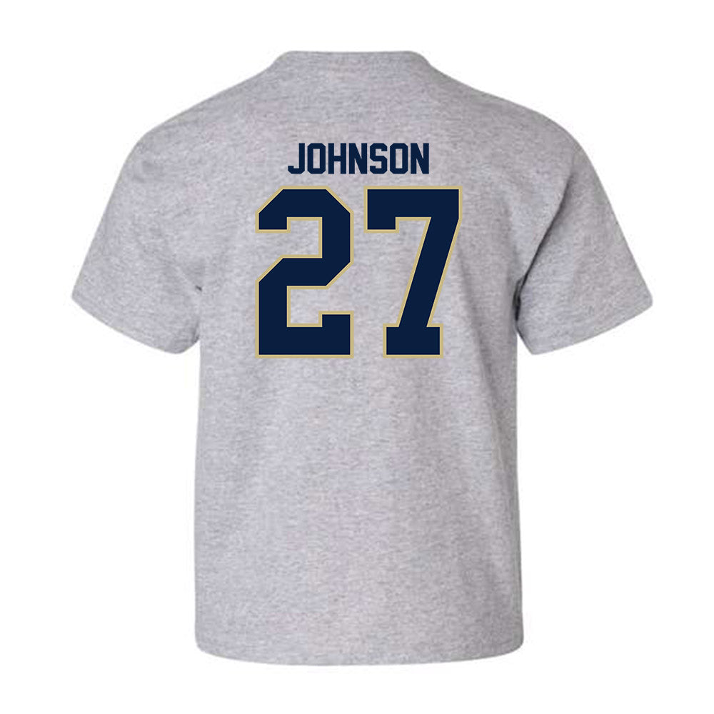 Akron - NCAA Football : Keyveon Johnson - Classic Fashion Shersey Youth T-Shirt Style001 Hoodie, Sweatshirt (Image 2)