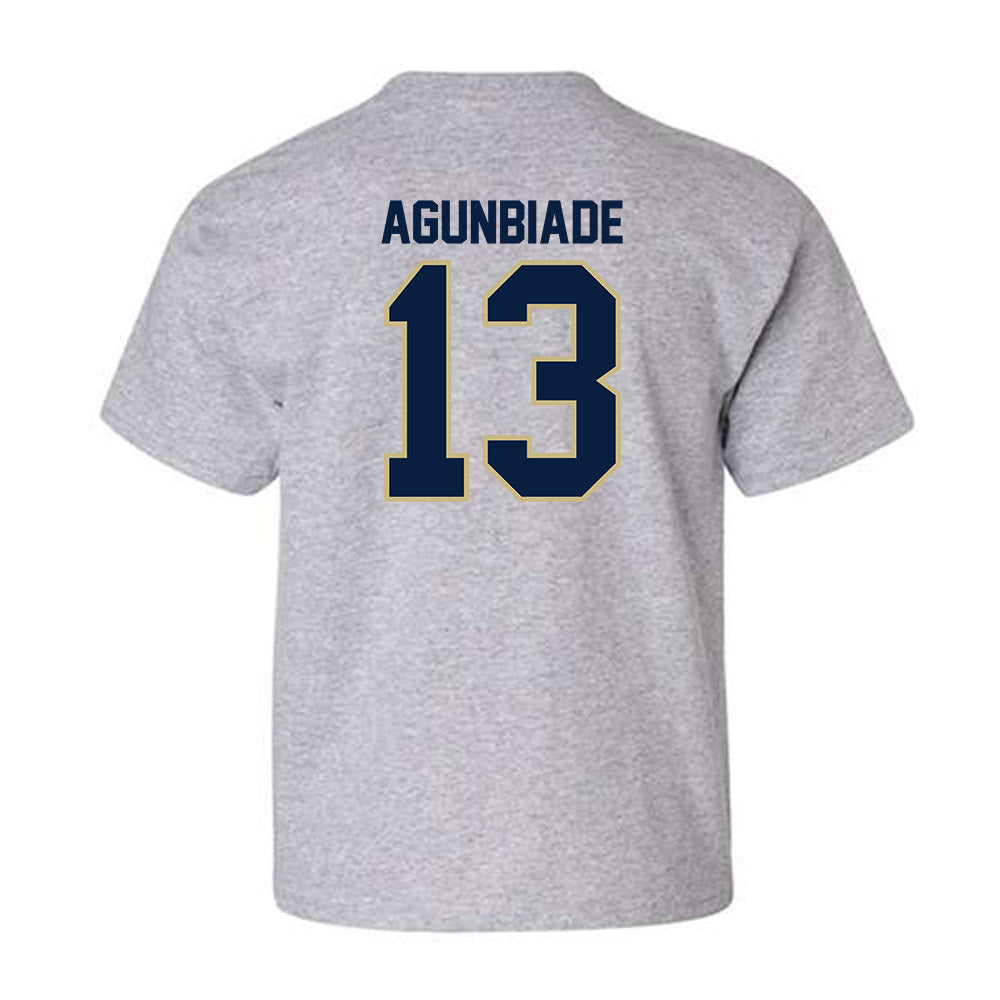 Akron - NCAA Men's Soccer : Remi Agunbiade - Classic Fashion Shersey Youth T-Shirt Style001 Hoodie, Sweatshirt (Image 2)