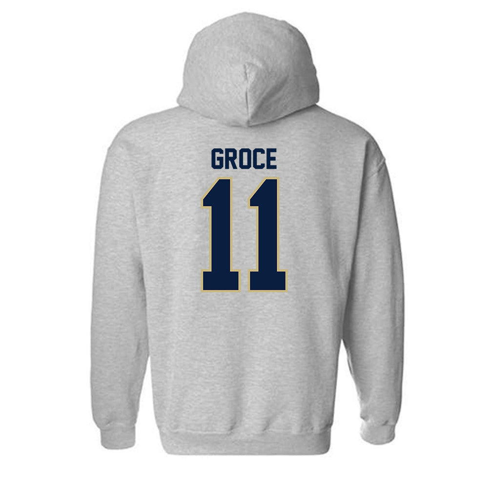 Akron - NCAA Men's Basketball : Conner Groce - Classic Fashion Shersey Hooded Sweatshirt Style002 T-Shirts, Hoodie (Image 2)