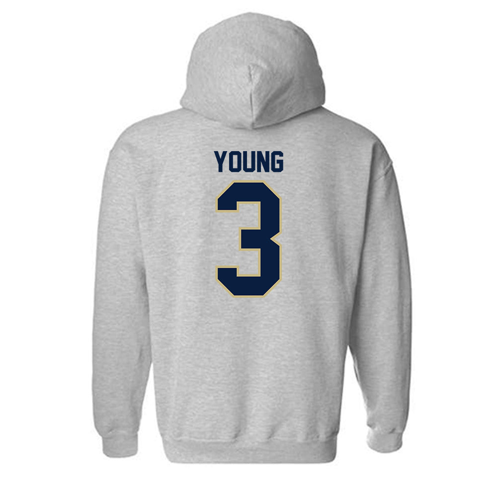 Akron - NCAA Men's Basketball : Sharron Young - Classic Fashion Shersey Hooded Sweatshirt Style002 T-Shirts, Hoodie (Image 2)