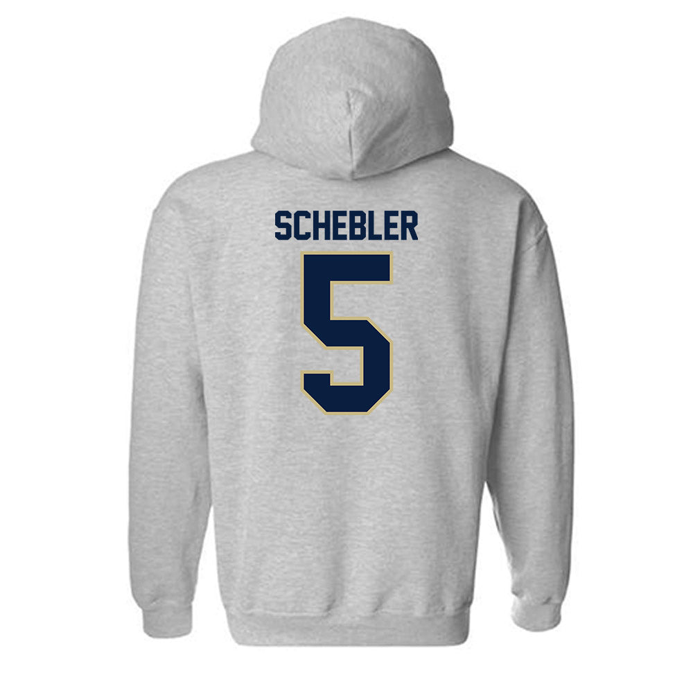 Akron - NCAA Baseball : Charles Schebler - Classic Fashion Shersey Hooded Sweatshirt Style001 T-Shirts, Hoodie (Image 2)