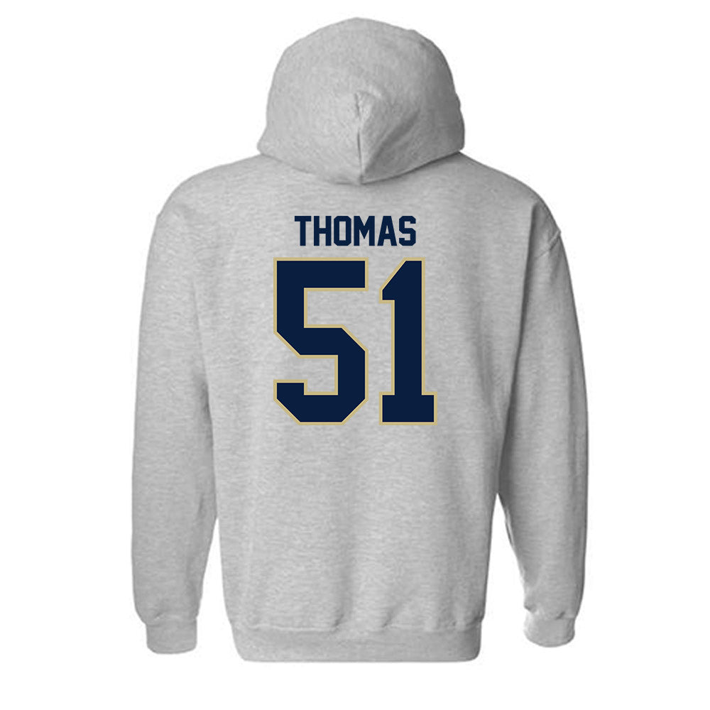 Akron - NCAA Football : DQ Thomas - Classic Fashion Shersey Hooded Sweatshirt T-Shirts, Hoodie | CoreVibeTees.com (Image 2)