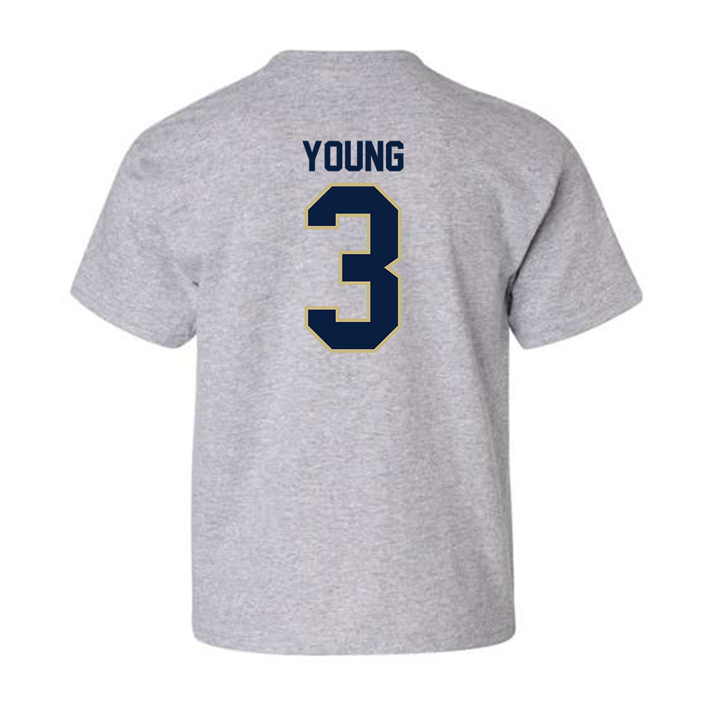 Akron - NCAA Men's Basketball : Sharron Young - Classic Fashion Shersey Youth T-Shirt Style001 Hoodie, Sweatshirt (Image 2)