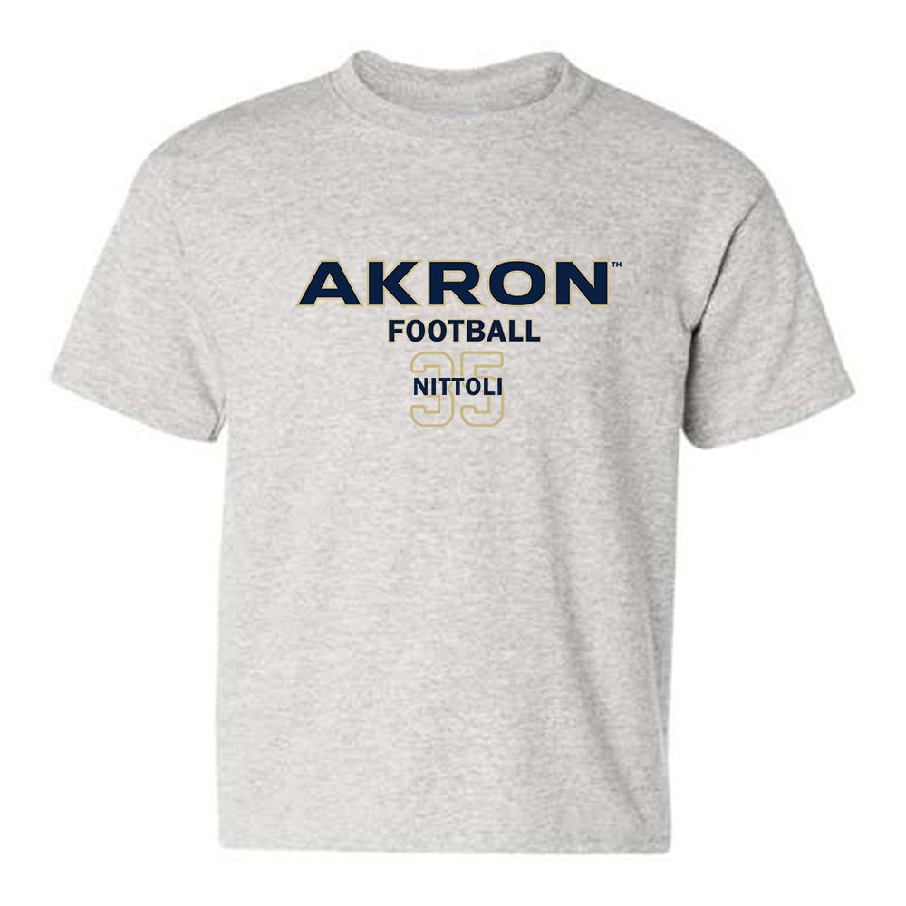 Akron - NCAA Football : Danny Nittoli - Classic Fashion Shersey Youth T-Shirt Hoodie, Sweatshirt | CoreVibeTees.com