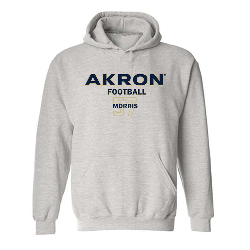 Akron - NCAA Football : Delvin Morris - Classic Fashion Shersey Hooded Sweatshirt Style002 T-Shirts, Hoodie