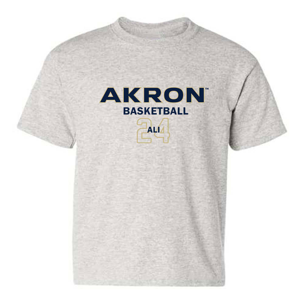 Akron - NCAA Men's Basketball : Ali Ali - Youth T-Shirt Classic Fashion Shersey Hoodie, Sweatshirt | CoreVibeTees.com