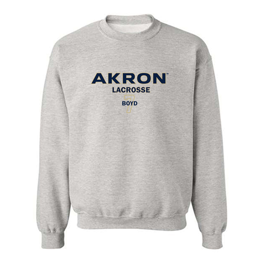 Akron - NCAA Women's Lacrosse : Noelle Boyd - Crewneck Sweatshirt Style001 T-Shirts, Hoodie | CoreVibeTees.com (Image 2)
