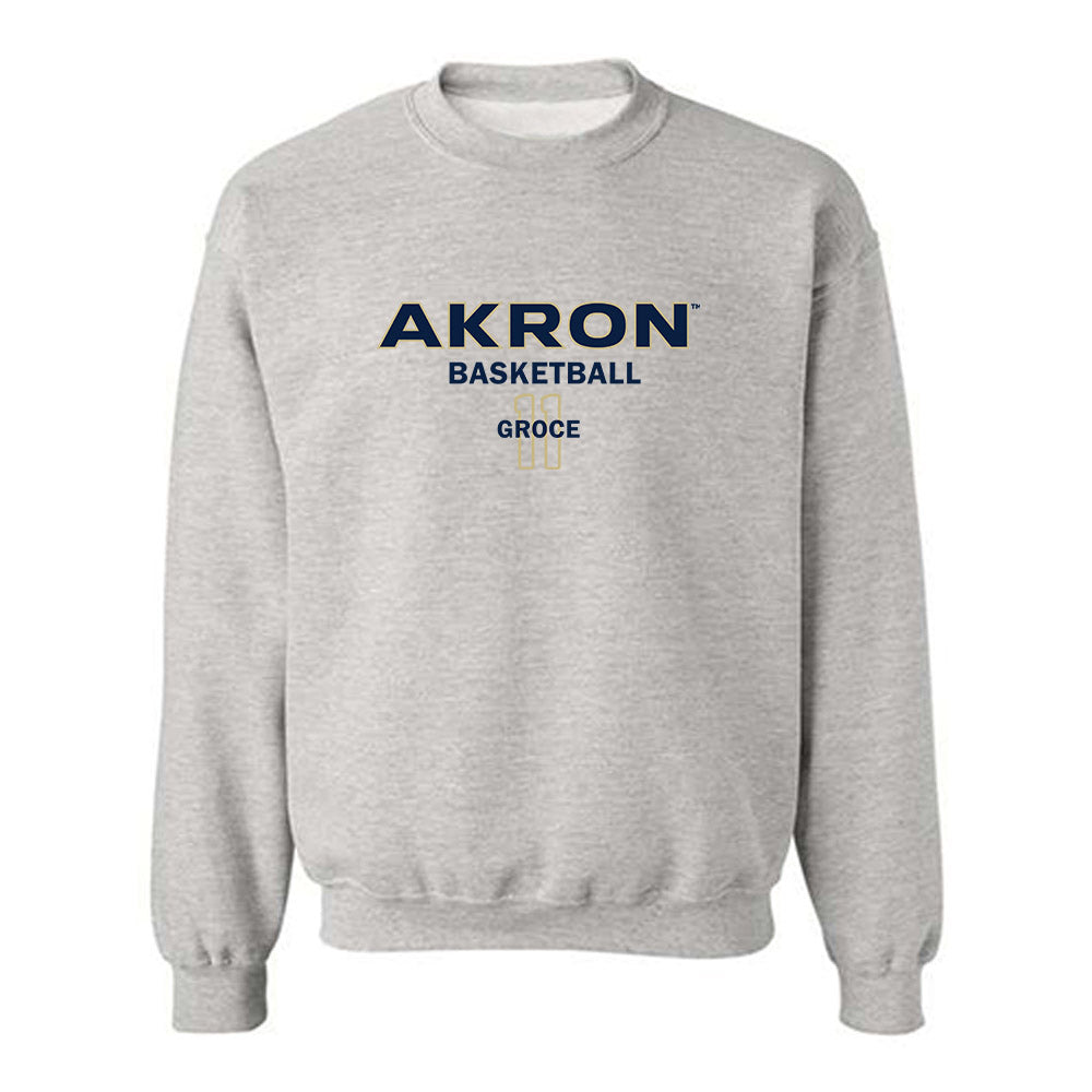 Akron - NCAA Men's Basketball : Conner Groce - Classic Fashion Shersey Crewneck Sweatshirt T-Shirts, Hoodie