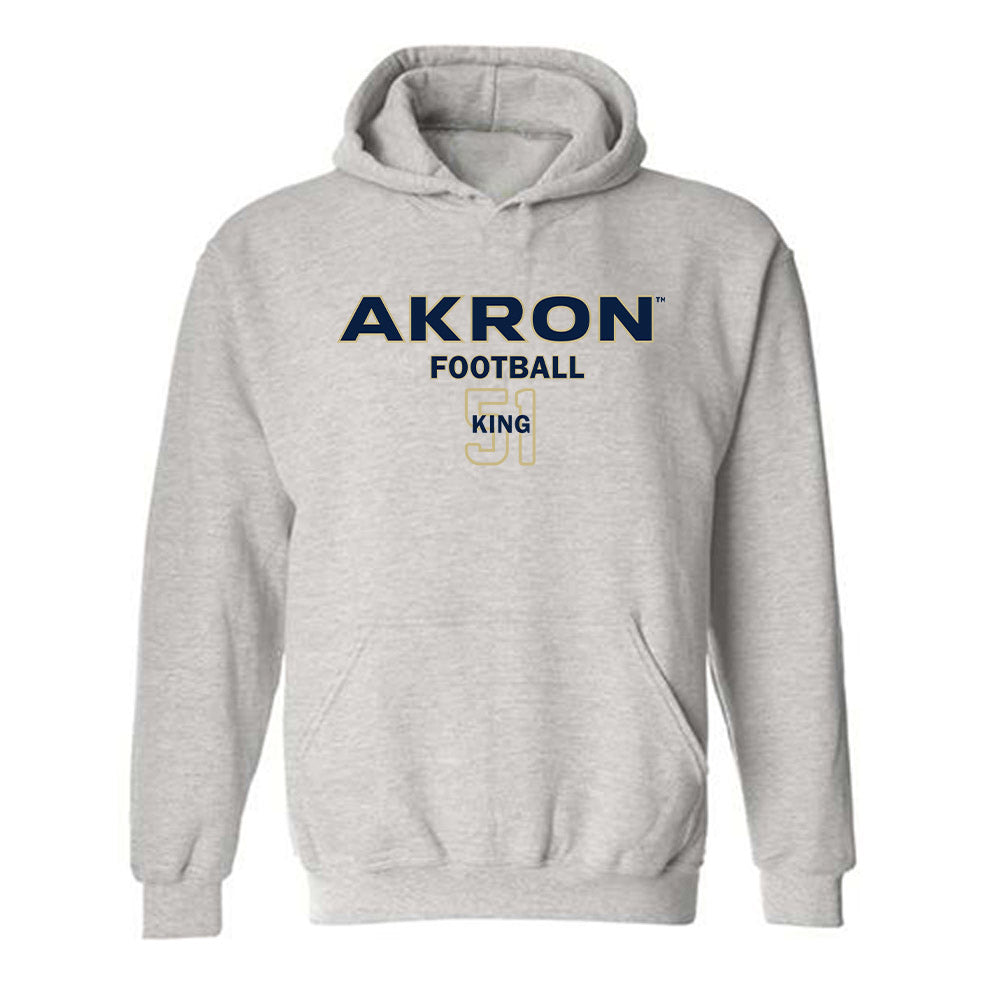 Akron - NCAA Football : Maasai King - Classic Fashion Shersey Hooded Sweatshirt Style001 T-Shirts, Hoodie | CoreVibeTees.com