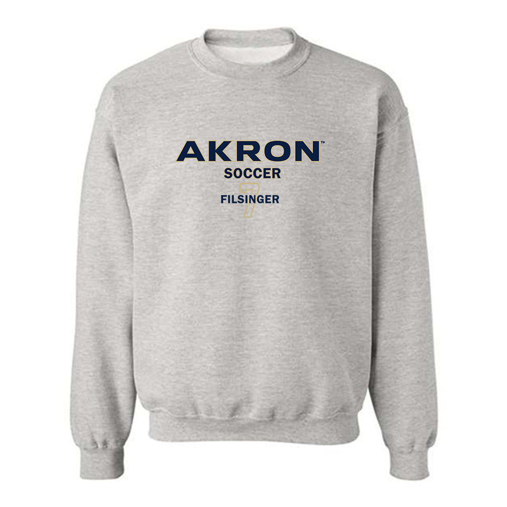 Akron - NCAA Men's Soccer : Connor Filsinger - Classic Fashion Shersey Crewneck Sweatshirt Style001 T-Shirts, Hoodie