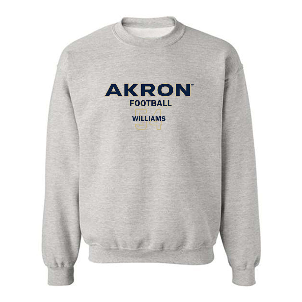 Akron - NCAA Football : Tyhler Williams - Classic Fashion Shersey Crewneck Sweatshirt Style002 T-Shirts, Hoodie