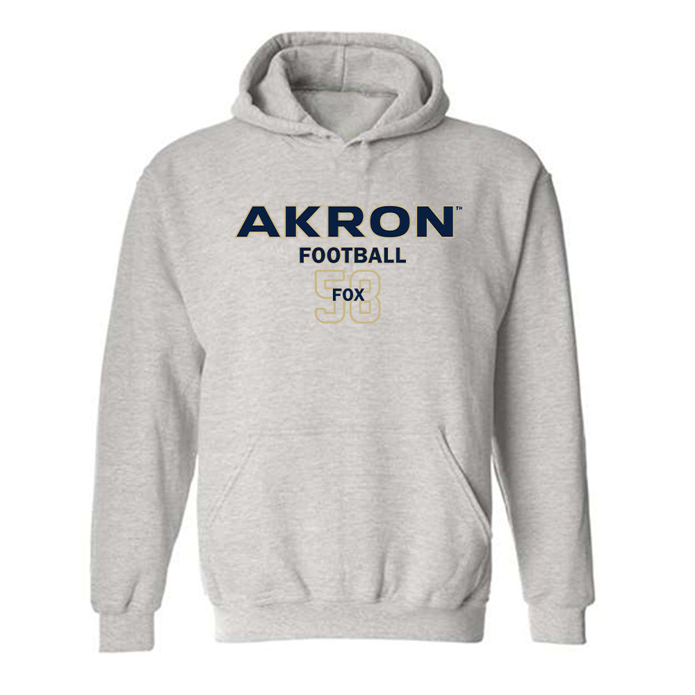 Akron - NCAA Football : Alex Fox - Classic Fashion Shersey Hooded Sweatshirt Style002 T-Shirts, Hoodie | CoreVibeTees.com