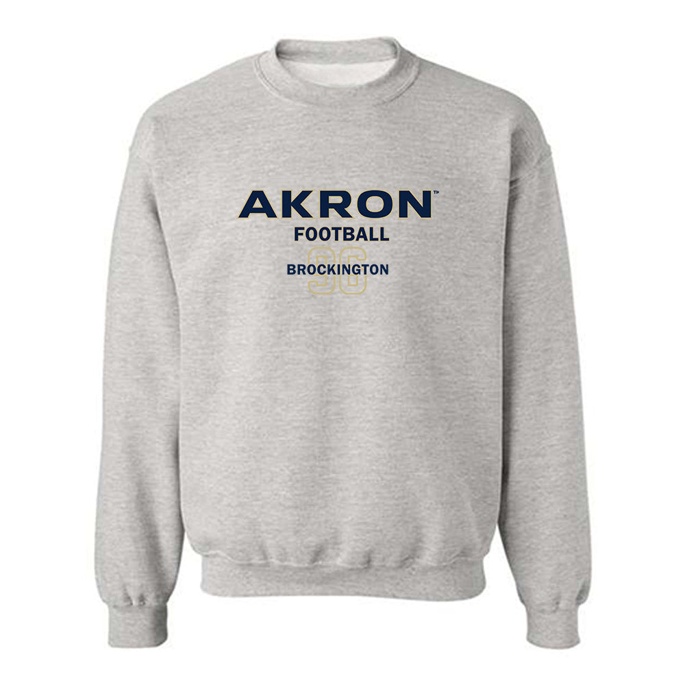 Akron - NCAA Football : Zy Brockington - Classic Fashion Shersey Crewneck Sweatshirt T-Shirts, Hoodie | CoreVibeTees.com