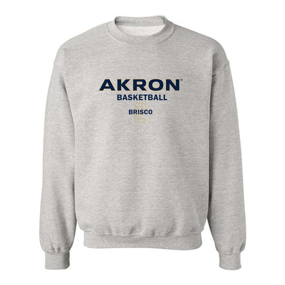Akron - NCAA Men's Basketball : Rich Brisco - Classic Fashion Shersey Crewneck Sweatshirt Style001 T-Shirts, Hoodie