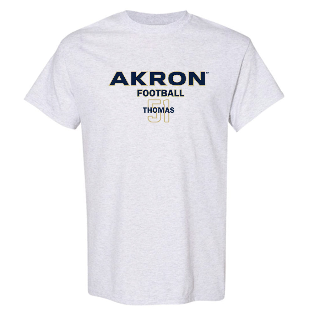 Akron - NCAA Football : DQ Thomas - Classic Fashion Shersey T-Shirt Style001 Hoodie, Sweatshirt | CoreVibeTees.com