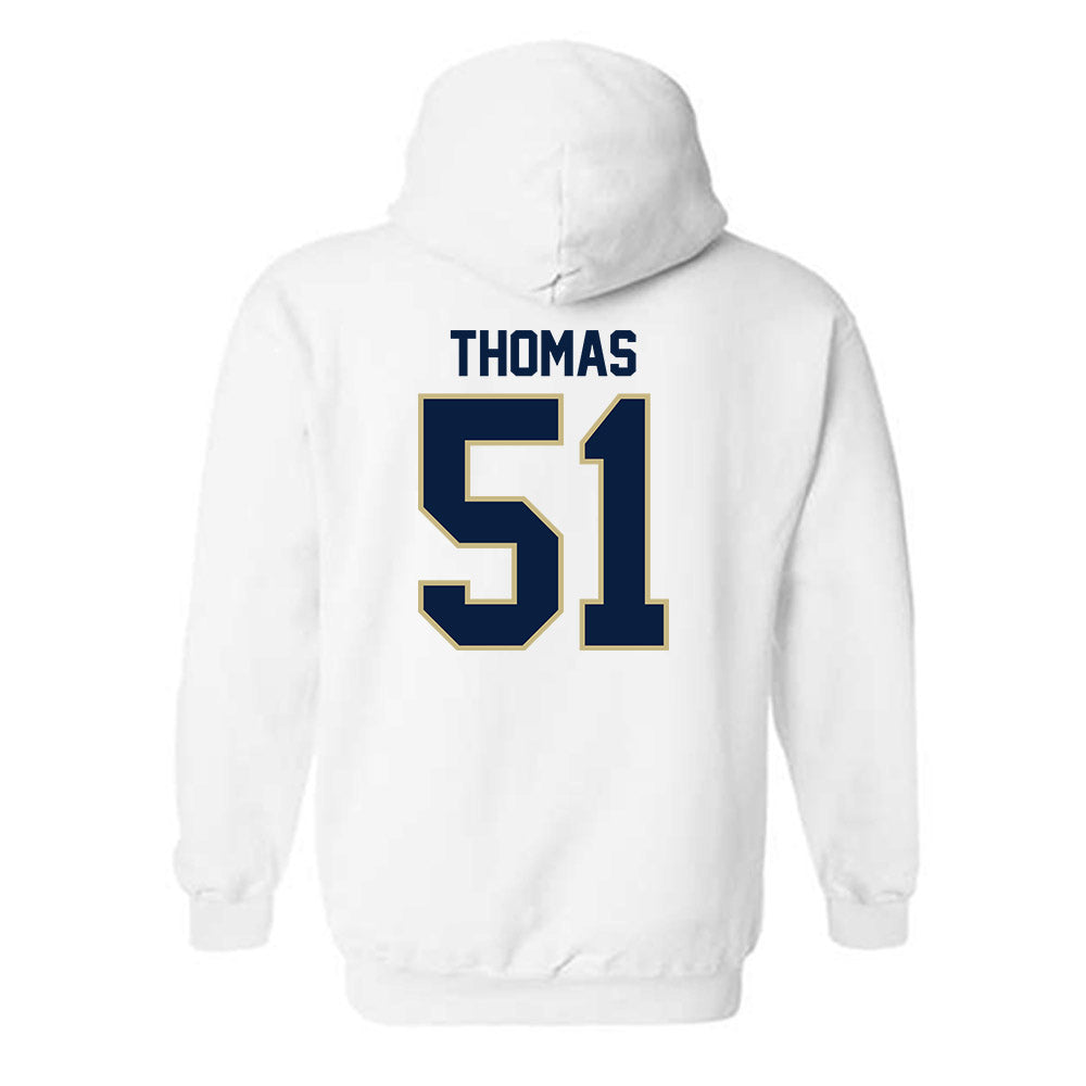 Akron - NCAA Football : DQ Thomas - Classic Shersey Hooded Sweatshirt Style001 T-Shirts, Hoodie | CoreVibeTees.com (Image 2)
