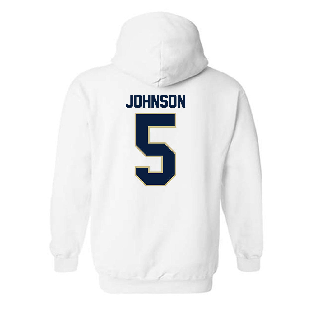Akron - NCAA Men's Basketball : Tavari Johnson - Classic Shersey Hooded Sweatshirt Style002 T-Shirts, Hoodie (Image 2)