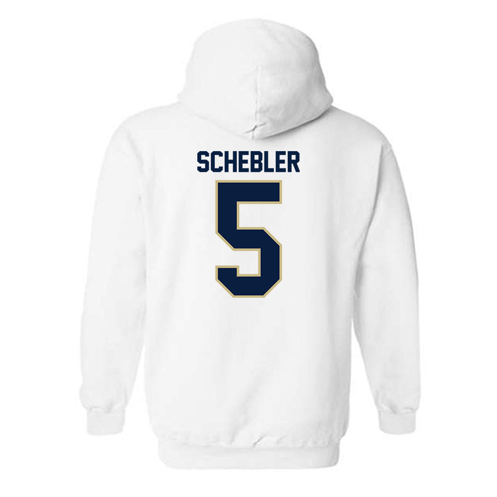 Akron - NCAA Baseball : Charles Schebler - Classic Shersey Hooded Sweatshirt T-Shirts, Hoodie | CoreVibeTees.com (Image 2)