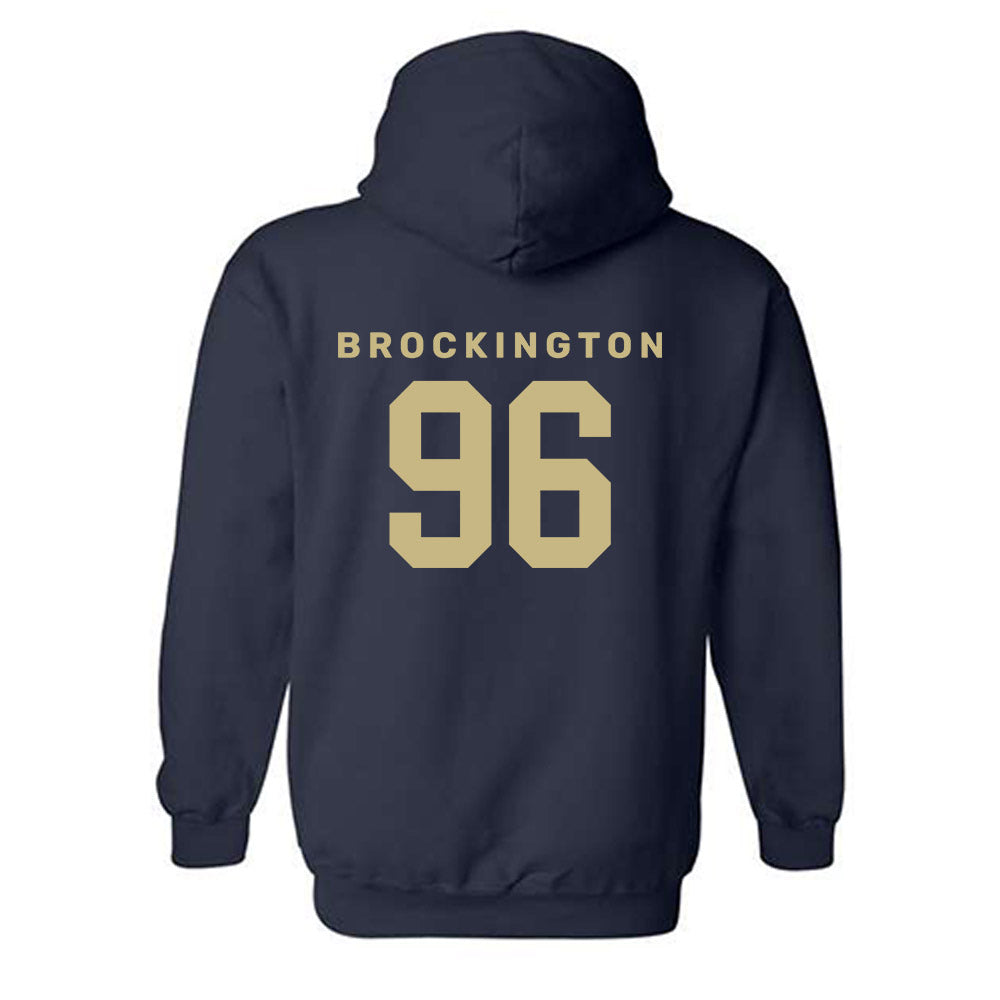 Akron - NCAA Football : Zy Brockington - Classic Shersey Hooded Sweatshirt Style002 T-Shirts, Hoodie (Image 2)