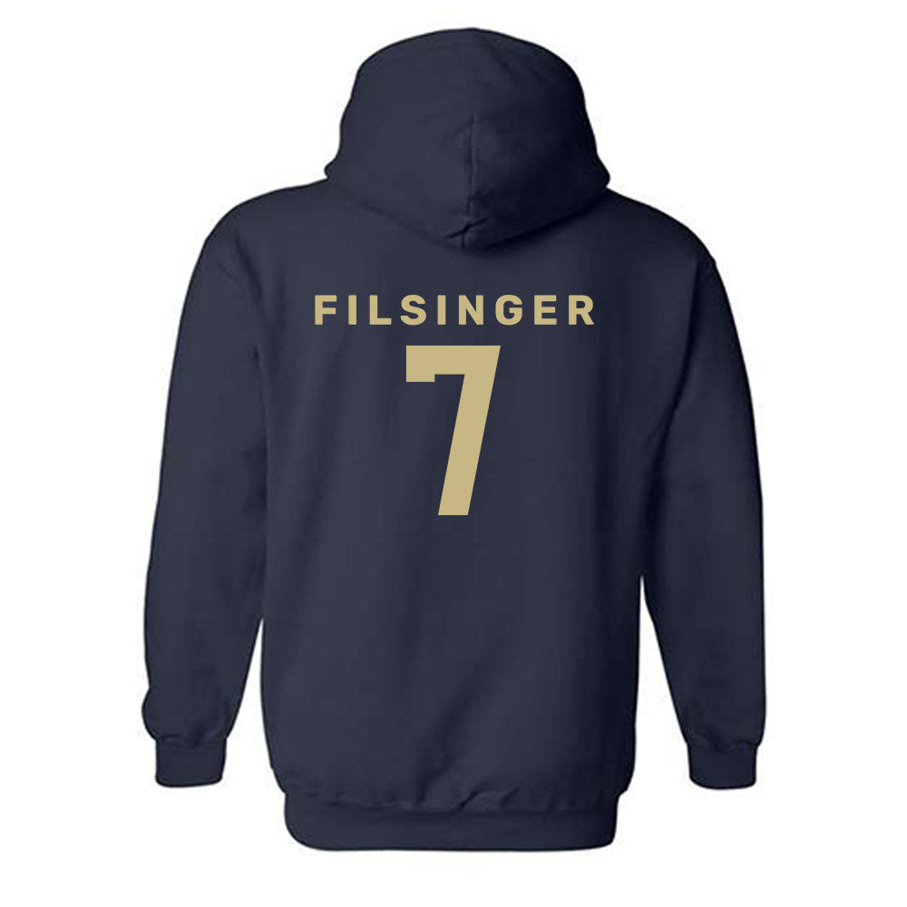 Akron - NCAA Men's Soccer : Connor Filsinger - Classic Shersey Hooded Sweatshirt Style001 T-Shirts, Hoodie (Image 2)