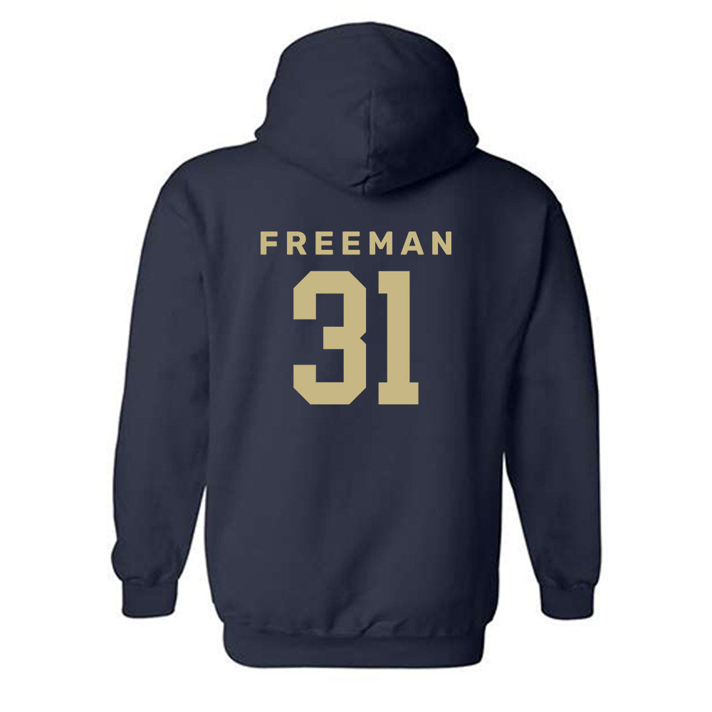 Akron - NCAA Football : Fahrell Freeman - Classic Shersey Hooded Sweatshirt Style002 T-Shirts, Hoodie (Image 2)