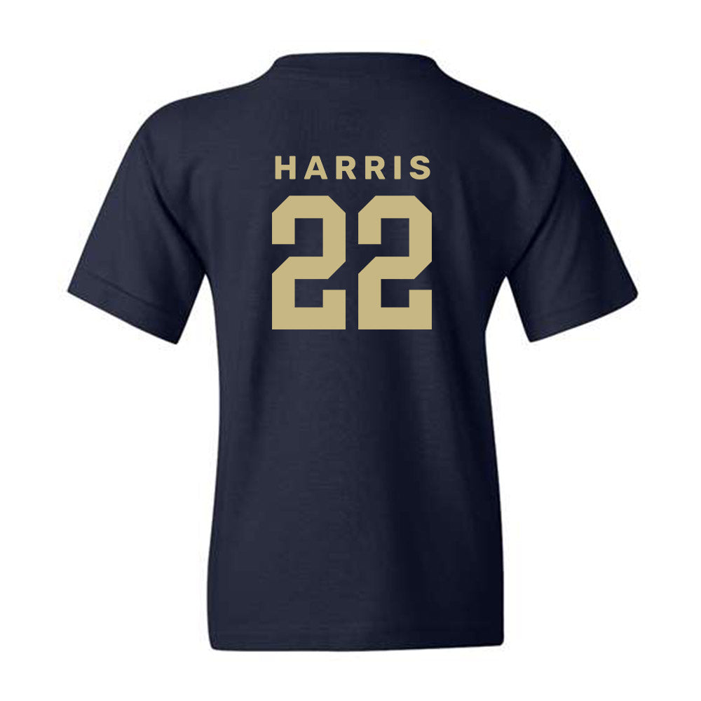 Akron - NCAA Men's Basketball : Josiah Harris - Classic Shersey Youth T-Shirt Hoodie, Sweatshirt | CoreVibeTees.com (Image 2)