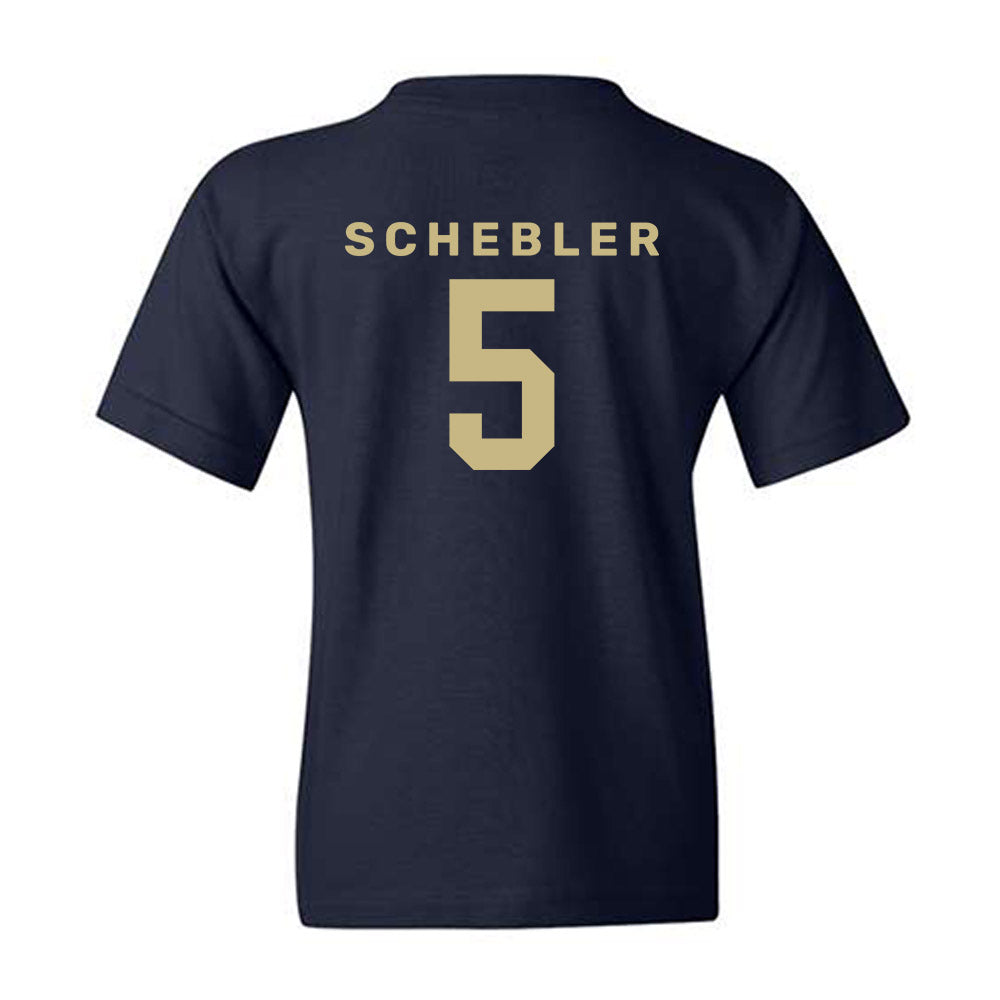 Akron - NCAA Baseball : Charles Schebler - Classic Shersey Youth T-Shirt Hoodie, Sweatshirt | CoreVibeTees.com (Image 2)