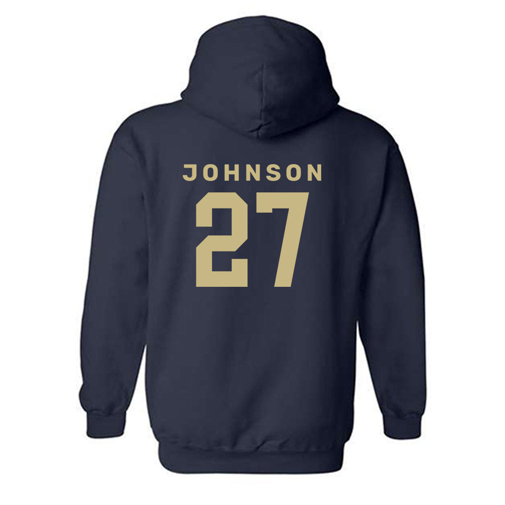 Akron - NCAA Football : Keyveon Johnson - Classic Shersey Hooded Sweatshirt T-Shirts, Hoodie | CoreVibeTees.com (Image 2)