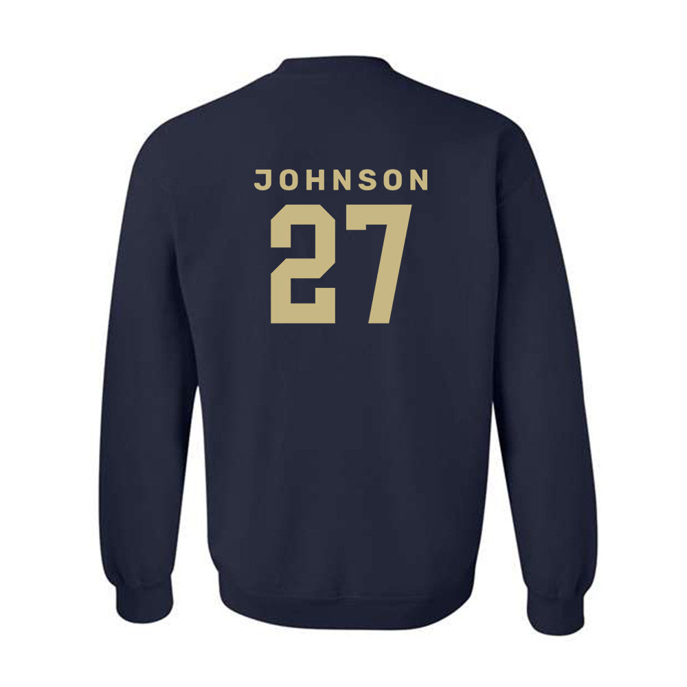 Akron - NCAA Football : Keyveon Johnson - Classic Shersey Crewneck Sweatshirt Style003 T-Shirts, Hoodie (Image 2)