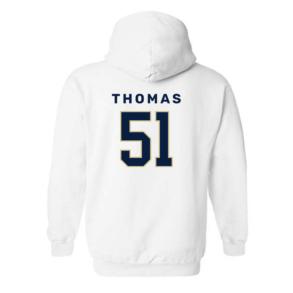 Akron - NCAA Football : DQ Thomas - Classic Shersey Hooded Sweatshirt Style003 T-Shirts, Hoodie | CoreVibeTees.com (Image 2)