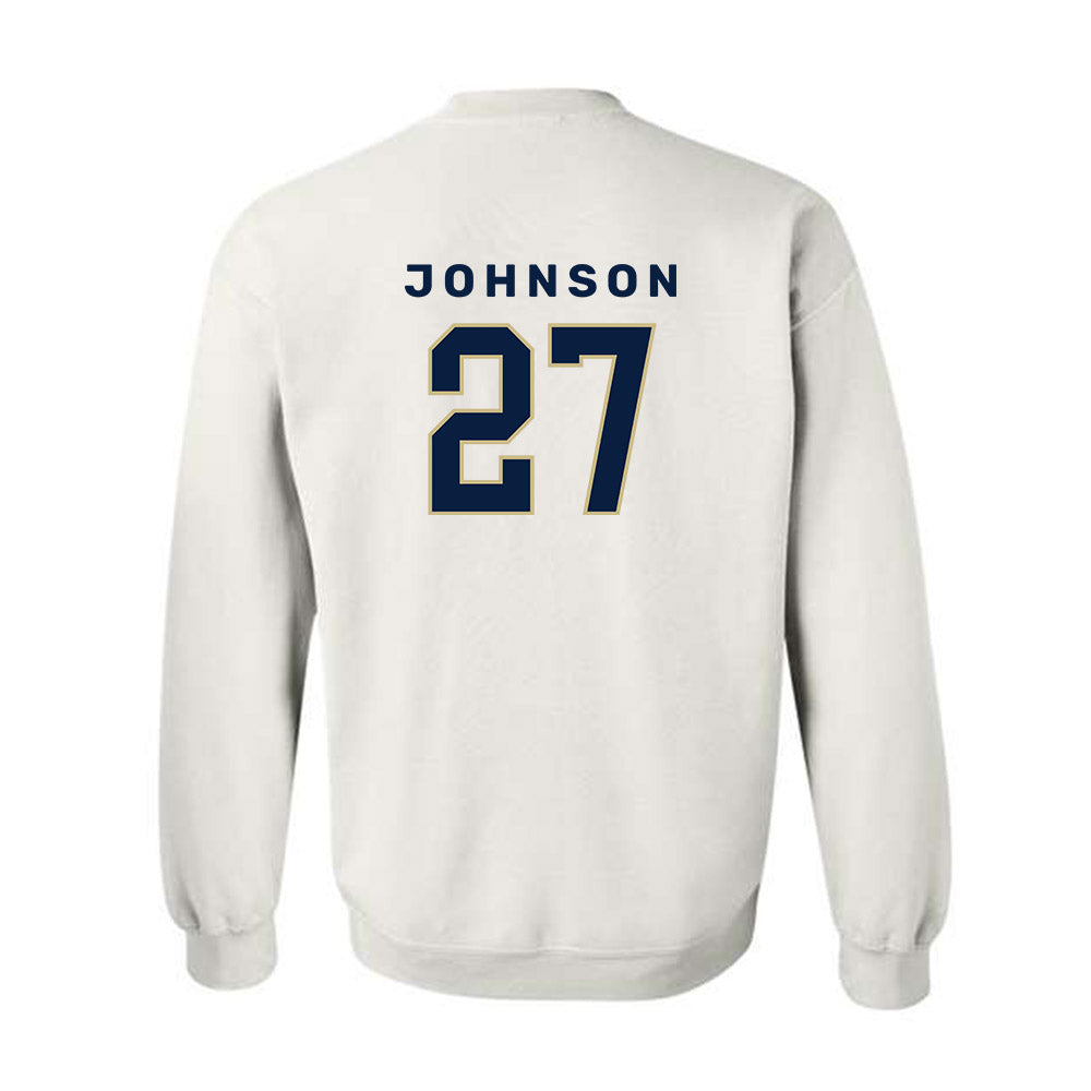 Akron - NCAA Football : Keyveon Johnson - Classic Shersey Crewneck Sweatshirt Style002 T-Shirts, Hoodie (Image 2)