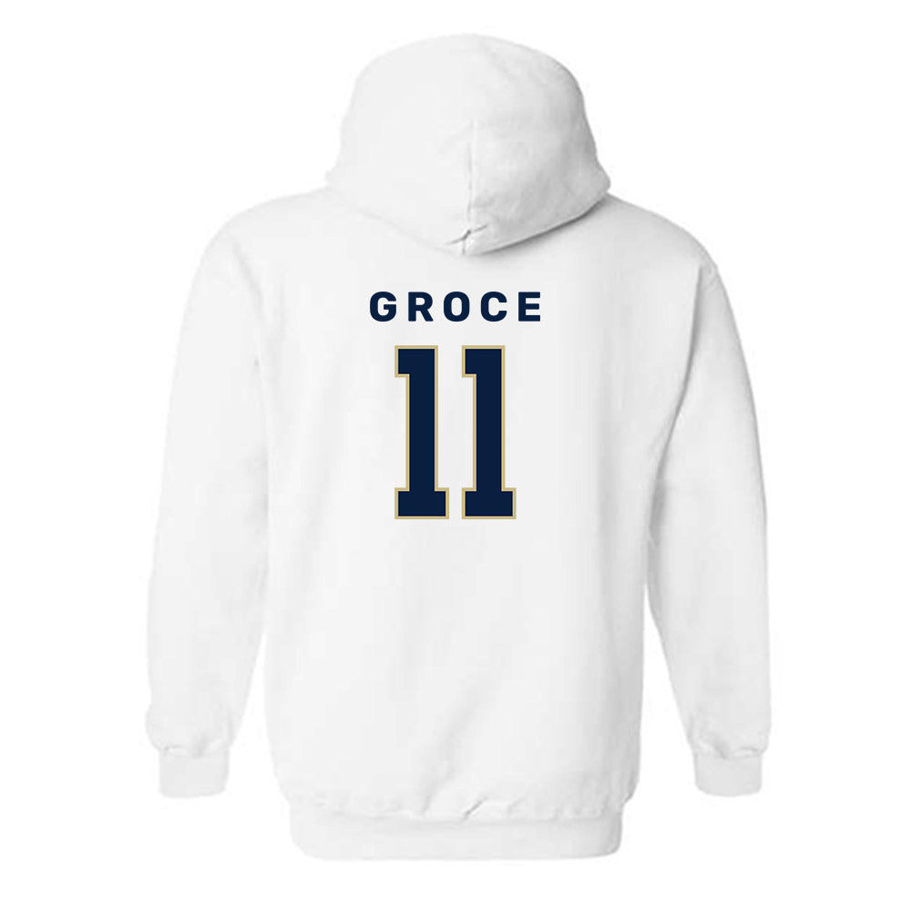 Akron - NCAA Men's Basketball : Conner Groce - Classic Shersey Hooded Sweatshirt Style002 T-Shirts, Hoodie (Image 2)