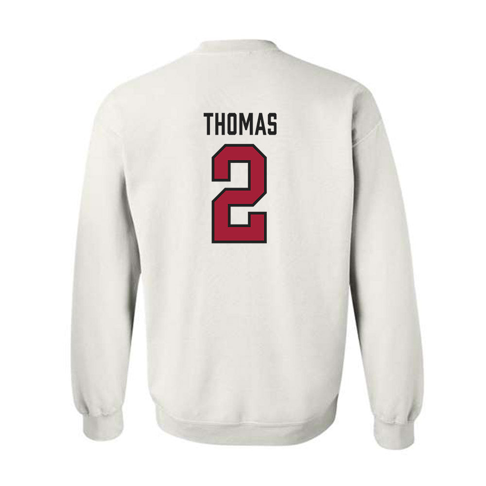 Alabama - Men's Basketball Alumni : Emmett Thomas - Crewneck Sweatshirt Sports Shersey T-Shirts, Hoodie (Image 2)