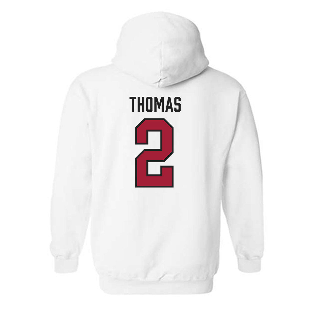 Alabama - Men's Basketball Alumni : Emmett Thomas - Hooded Sweatshirt Sports Shersey T-Shirts, Hoodie (Image 2)
