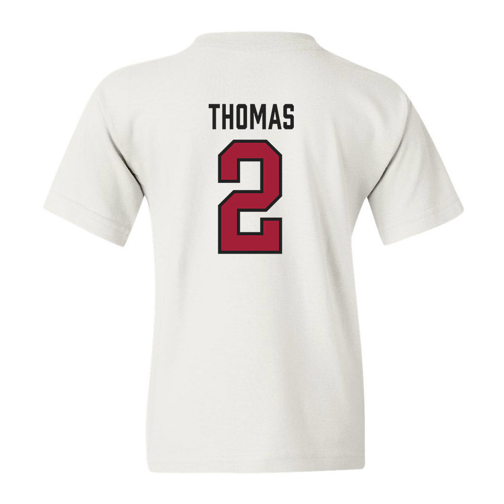 Alabama - Men's Basketball Alumni : Emmett Thomas - Youth T-Shirt Sports Shersey Hoodie, Sweatshirt (Image 2)