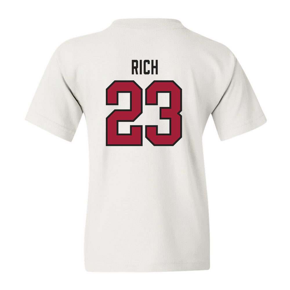 Alabama - Men's Basketball Alumni : Darby Rich - Youth T-Shirt Sports Shersey Hoodie, Sweatshirt | CoreVibeTees.com (Image 2)