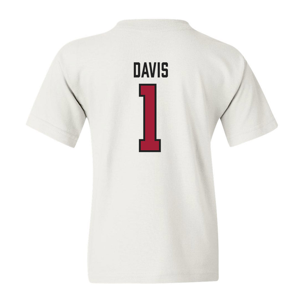 Alabama - Men's Basketball Alumni : Chuck Davis - Youth T-Shirt Sports Shersey Hoodie, Sweatshirt (Image 2)