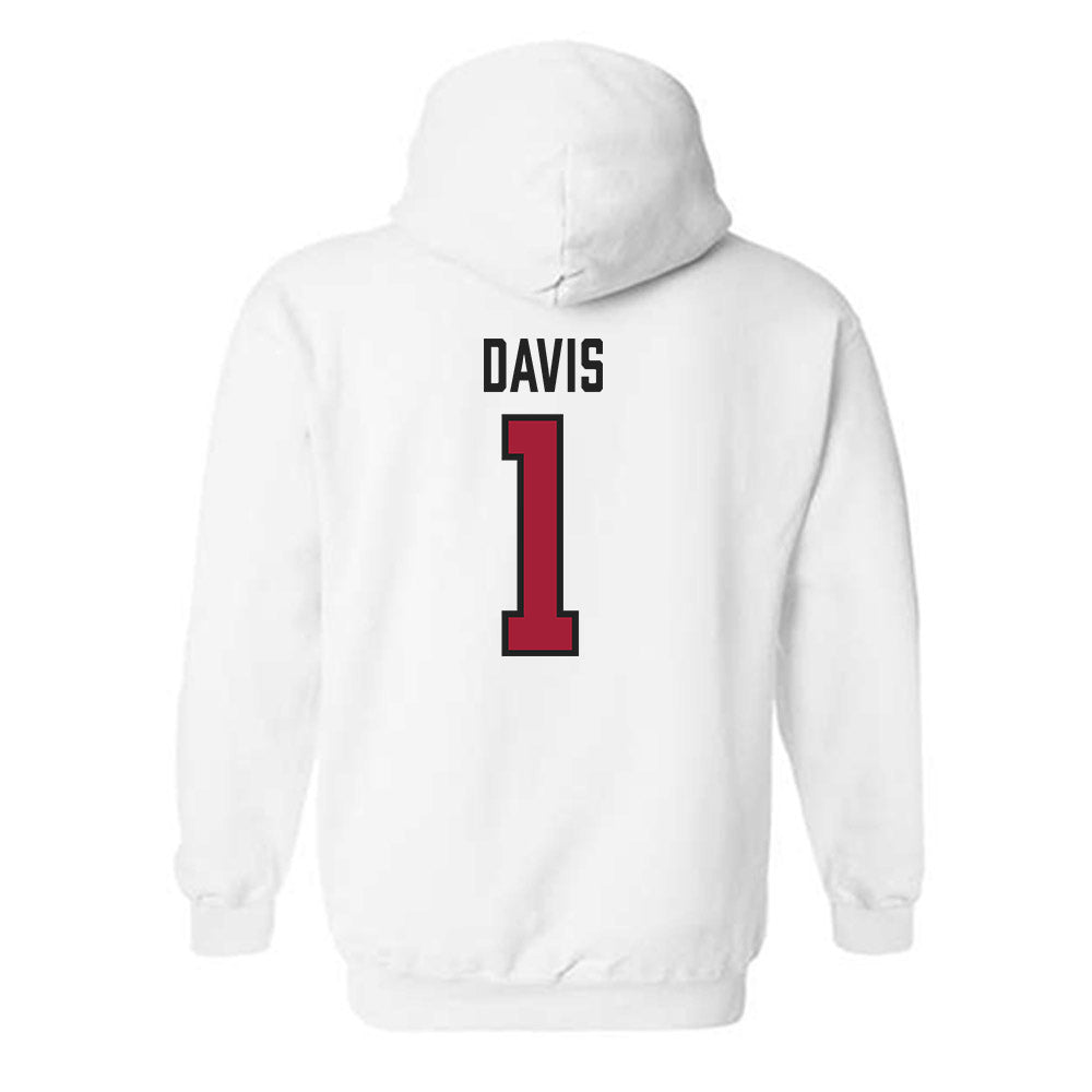 Alabama - Men's Basketball Alumni : Chuck Davis - Hooded Sweatshirt Sports Shersey T-Shirts, Hoodie (Image 2)