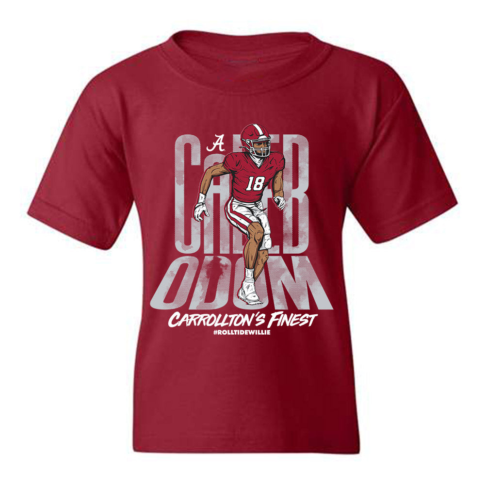 Alabama - NCAA Football :  Caleb Odom  x Roll Tide Willie